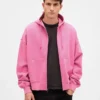 Yetişkinler İçin Ağır Kaliteli Oversized Kısa Fermuarlı Kapüşonlu Sweatshirt