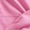 Yetişkinler İçin Ağır Kaliteli Oversized Kısa Fermuarlı Kapüşonlu Sweatshirt