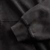 Yetişkinler İçin Ağır Kaliteli Oversized Kısa Fermuarlı Kapüşonlu Sweatshirt