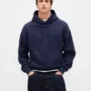 Yetişkinler İçin Ekstra Ağır Fransız Teri Kapüşonlu Sweatshirt