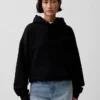 Yetişkinler İçin Ekstra Ağır Fransız Teri Kapüşonlu Sweatshirt