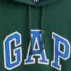Yetişkinler İçin Ekstra Kalın Fransız Teri Oversize Logolu Kapüşonlu Sweatshirt