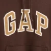 Yetişkinler İçin Ekstra Kalın Fransız Teri Oversize Logolu Kapüşonlu Sweatshirt