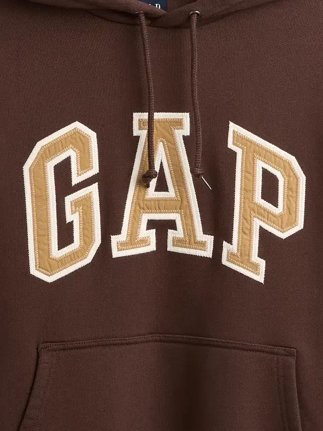 Yetişkinler İçin Ekstra Kalın Fransız Teri Oversize Logolu Kapüşonlu Sweatshirt