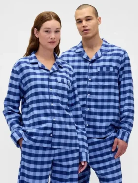 Yetişkinler İçin En Yumuşak Flanel Pijama Gömleği