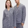 Yetişkinler İçin En Yumuşak Flanel Pijama Gömleği