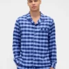Yetişkinler İçin En Yumuşak Flanel Pijama Gömleği