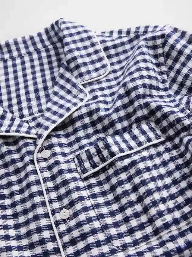 Yetişkinler İçin En Yumuşak Flanel Pijama Gömleği