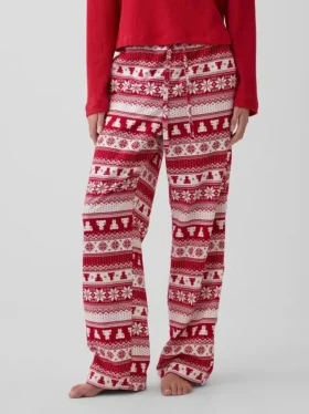 Yetişkinler İçin En Yumuşak Flanel Pijama Pantolonu