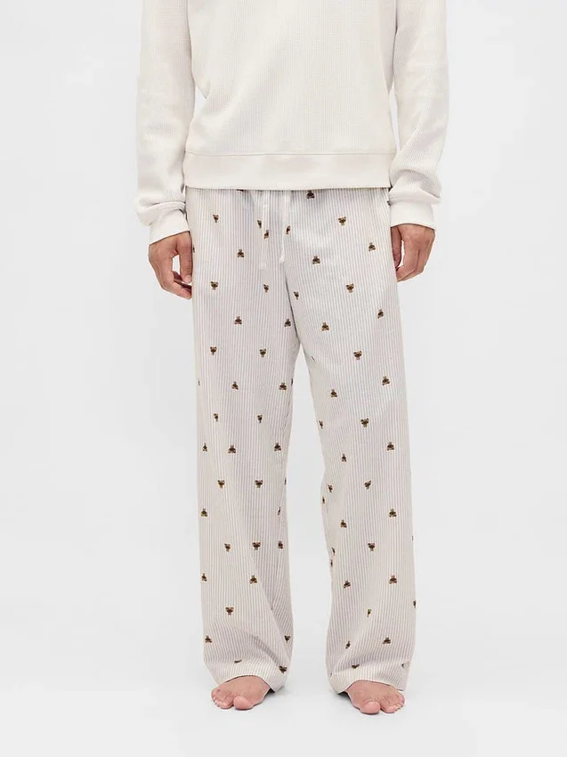 Yetişkinler İçin En Yumuşak Flanel Pijama Pantolonu