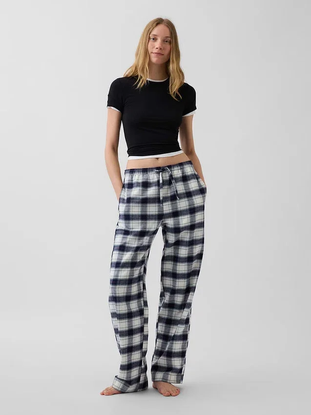 Yetişkinler İçin En Yumuşak Flanel Pijama Pantolonu