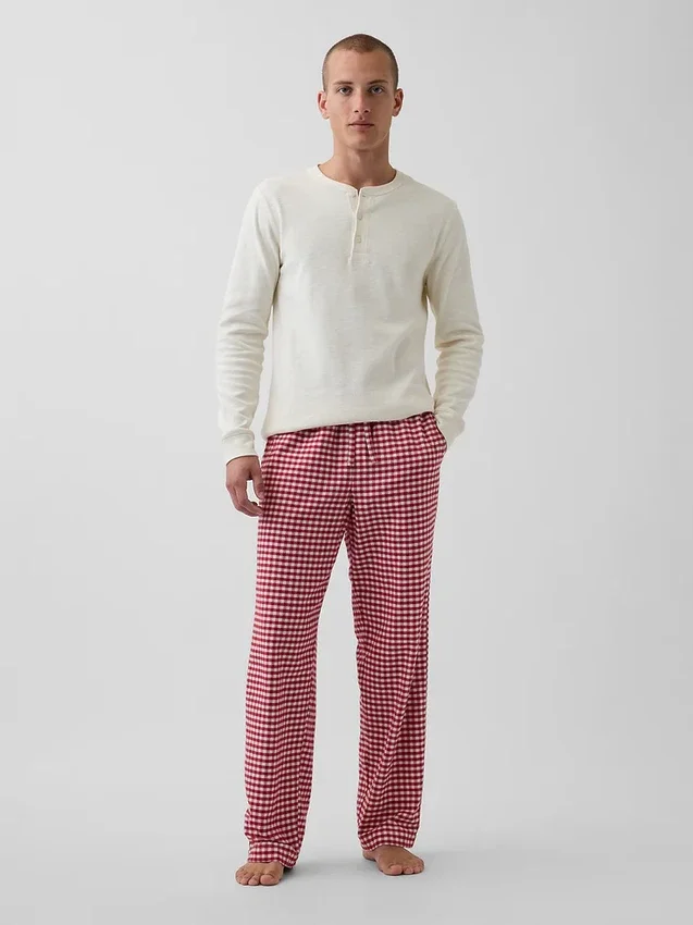 Yetişkinler İçin En Yumuşak Flanel Pijama Pantolonu
