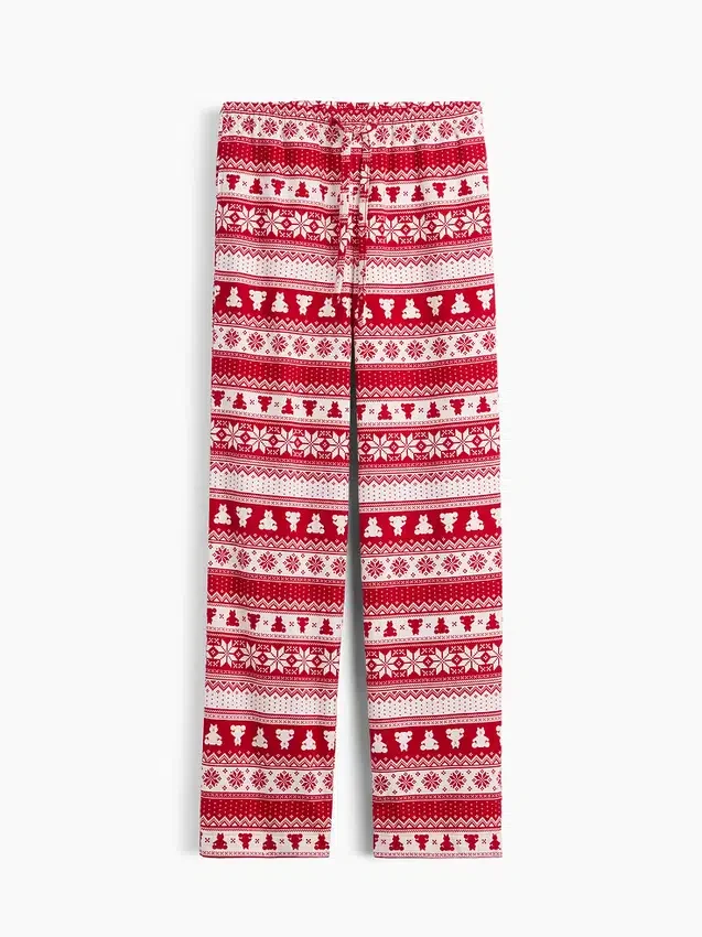 Yetişkinler İçin En Yumuşak Flanel Pijama Pantolonu