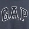 Yetişkinler İçin Kalın, Bol Kesim Logolu Kapüşonlu Sweatshirt