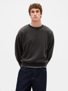 Yetişkinler İçin Kalın, Oversize Sweatshirt