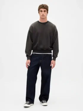 Yetişkinler İçin Kalın, Oversize Sweatshirt