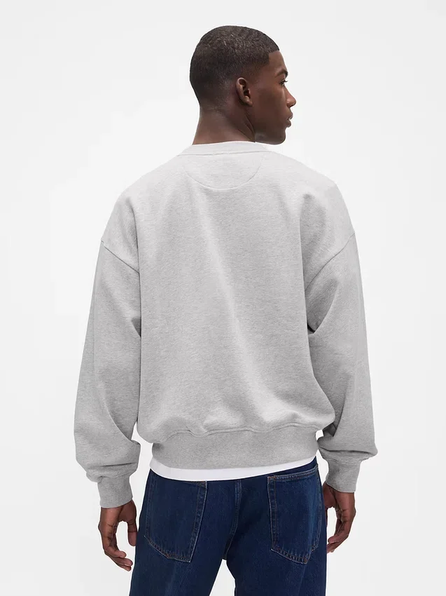 Yetişkinler İçin Kalın, Oversize Sweatshirt