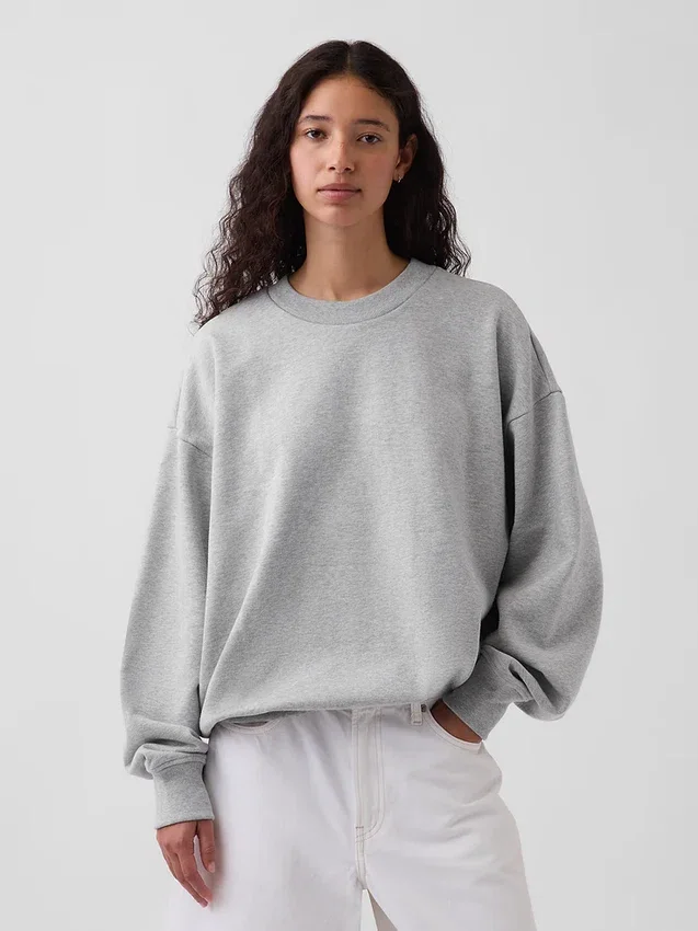 Yetişkinler İçin Kalın, Oversize Sweatshirt