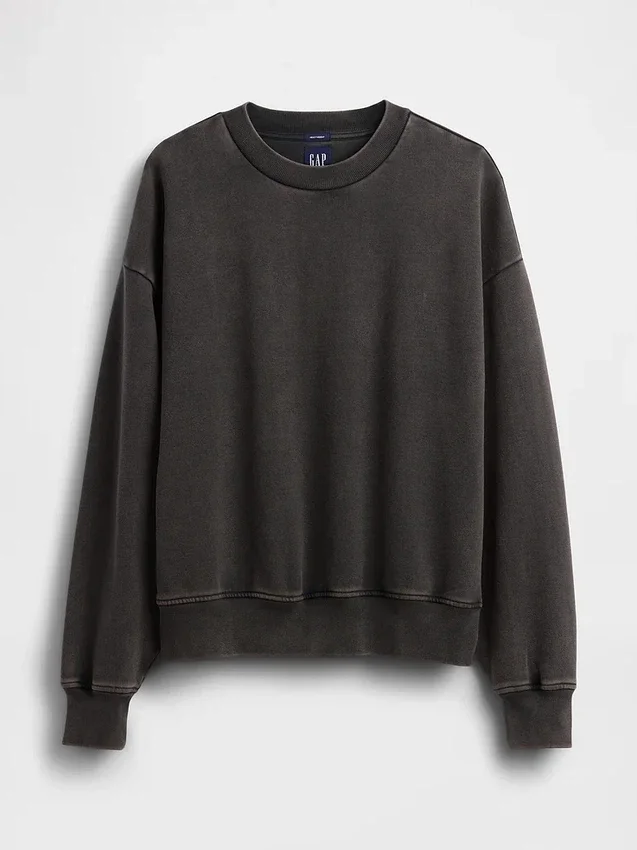 Yetişkinler İçin Kalın, Oversize Sweatshirt