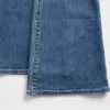 Yüksek Bel '70'ler Stili Geniş Paça Jean'ler