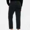Yüksek Bel '90'lar Stilinde Dar Düz Kesim Kısa Jean