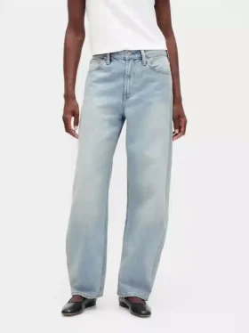 Yüksek Bel Barrel Jean’ler
