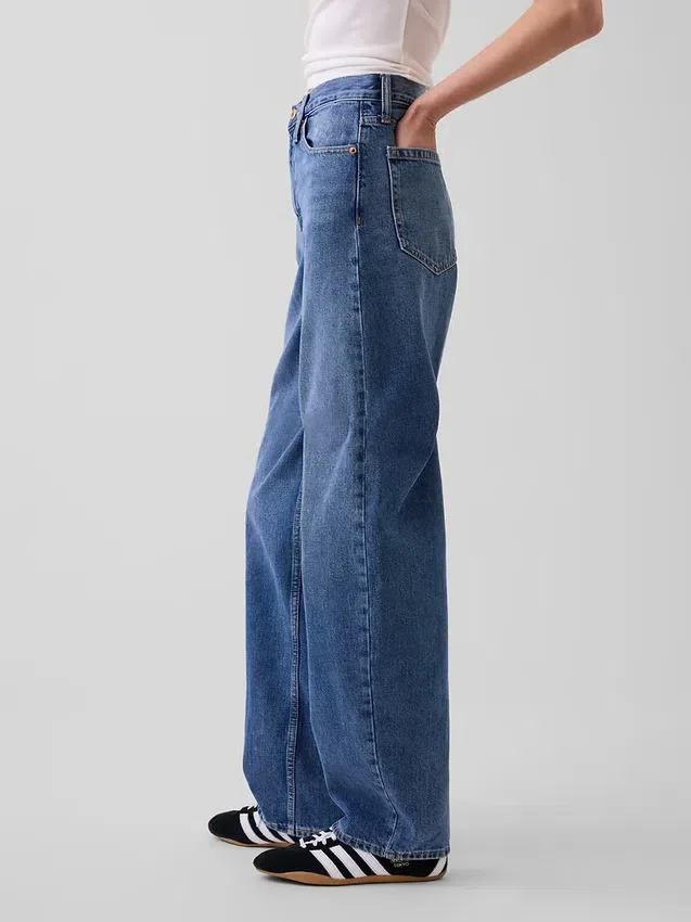 Yüksek Bel Barrel Jean'ler