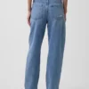 Yüksek Bel Barrel Jean'ler