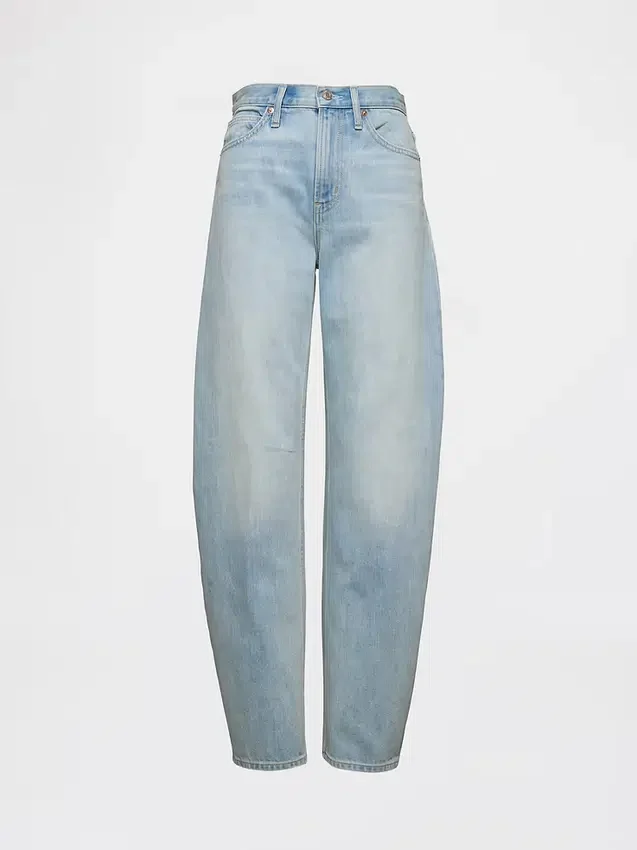 Yüksek Bel Barrel Jean'ler