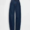 Yüksek Bel Barrel Jean'ler