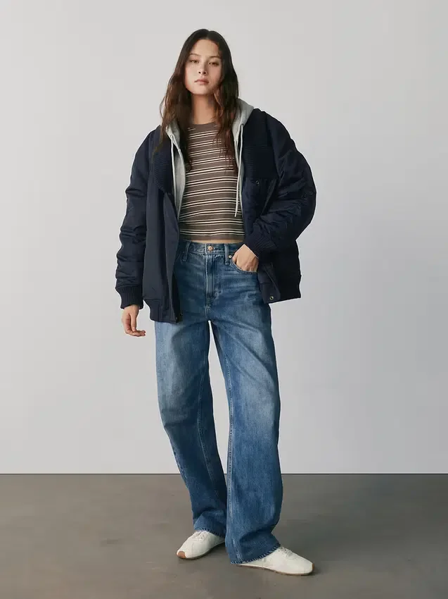 Yüksek Bel Barrel Jean'ler