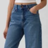 Yüksek Bel Barrel Jean'ler