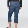 Yüksek Bel Capri Jean'ler