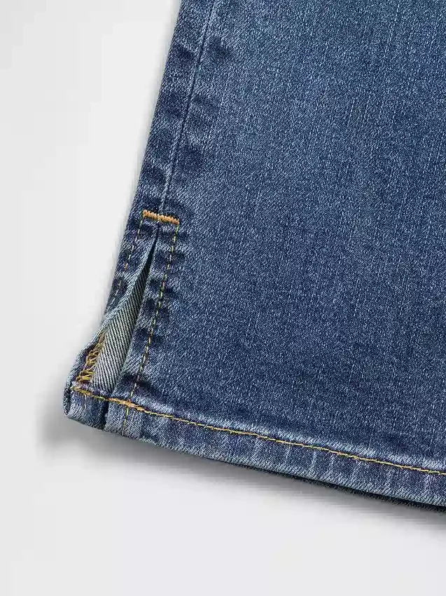 Yüksek Bel Capri Jean'ler