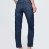 Yüksek Bel Cheeky Düz Kesim Jean'ler