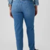 Yüksek Bel Cheeky Düz Kesim Jean'ler
