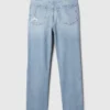 Yüksek Bel Cheeky Düz Kesim Jean'ler