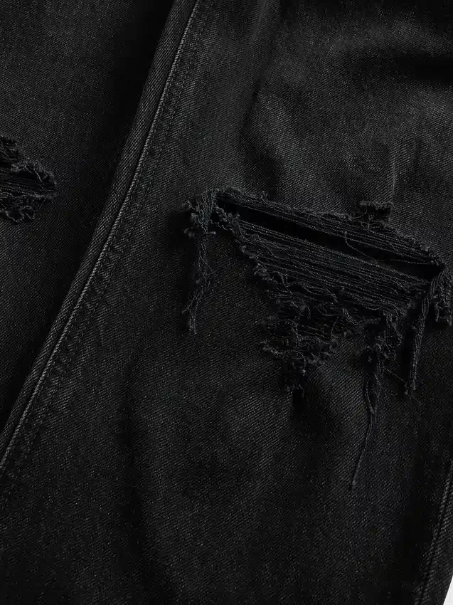Yüksek Bel Cheeky Düz Kesim Jean'ler