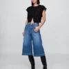 Yüksek Bel Culotte Jean'ler