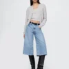 Yüksek Bel Culotte Jean'ler