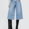 Yüksek Bel Culotte Jean'ler