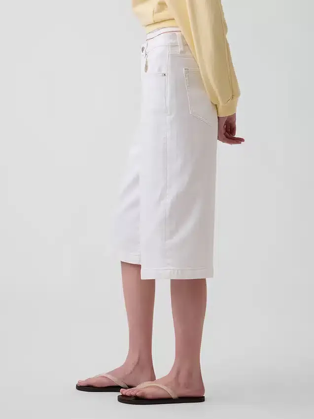 Yüksek Bel Culotte Jean'ler