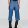Yüksek Bel Culotte Jean'ler