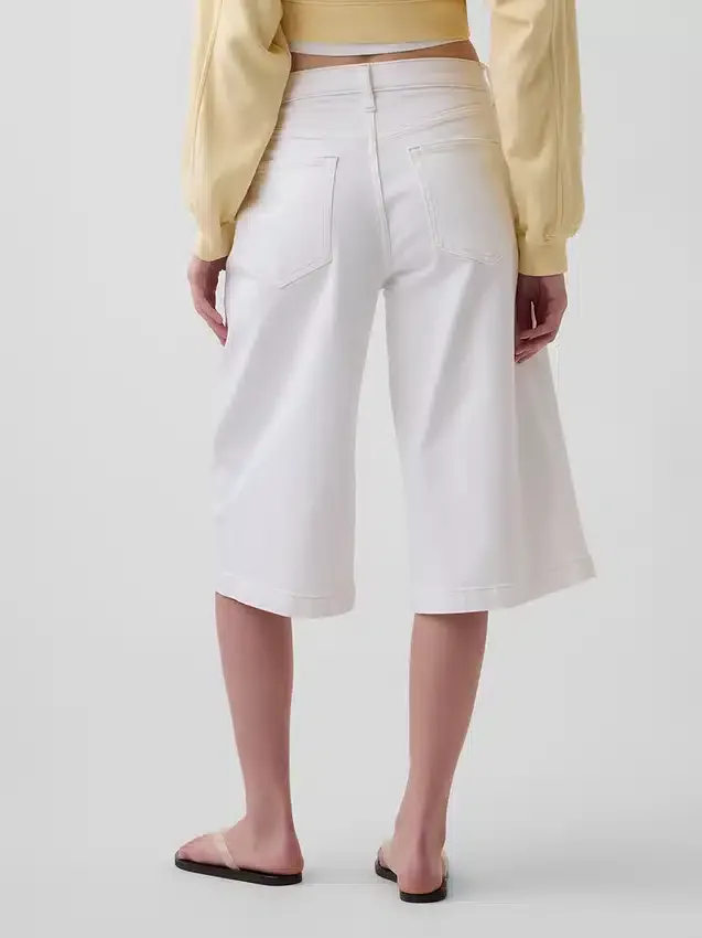 Yüksek Bel Culotte Jean'ler