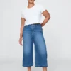 Yüksek Bel Culotte Jean'ler