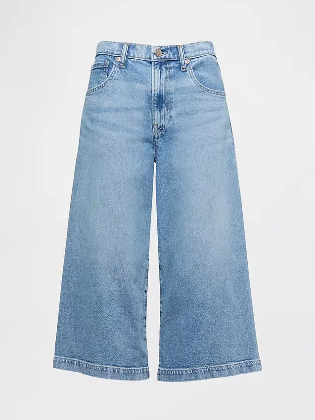 Yüksek Bel Culotte Jean'ler