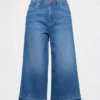 Yüksek Bel Culotte Jean'ler