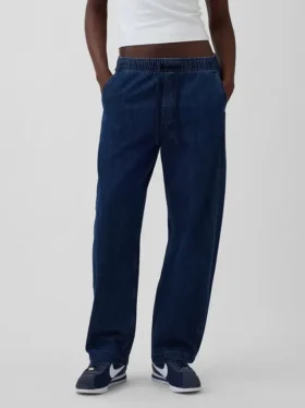 Yüksek Bel Easy Barrel Jean’ler