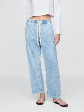 Yüksek Bel Easy Barrel Jean’ler