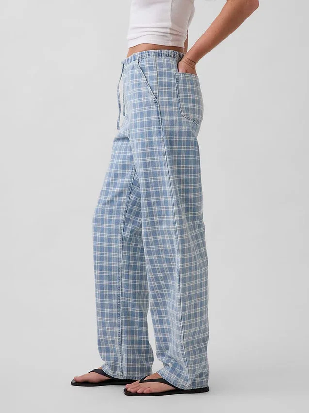 Yüksek Bel Easy Barrel Jean'ler